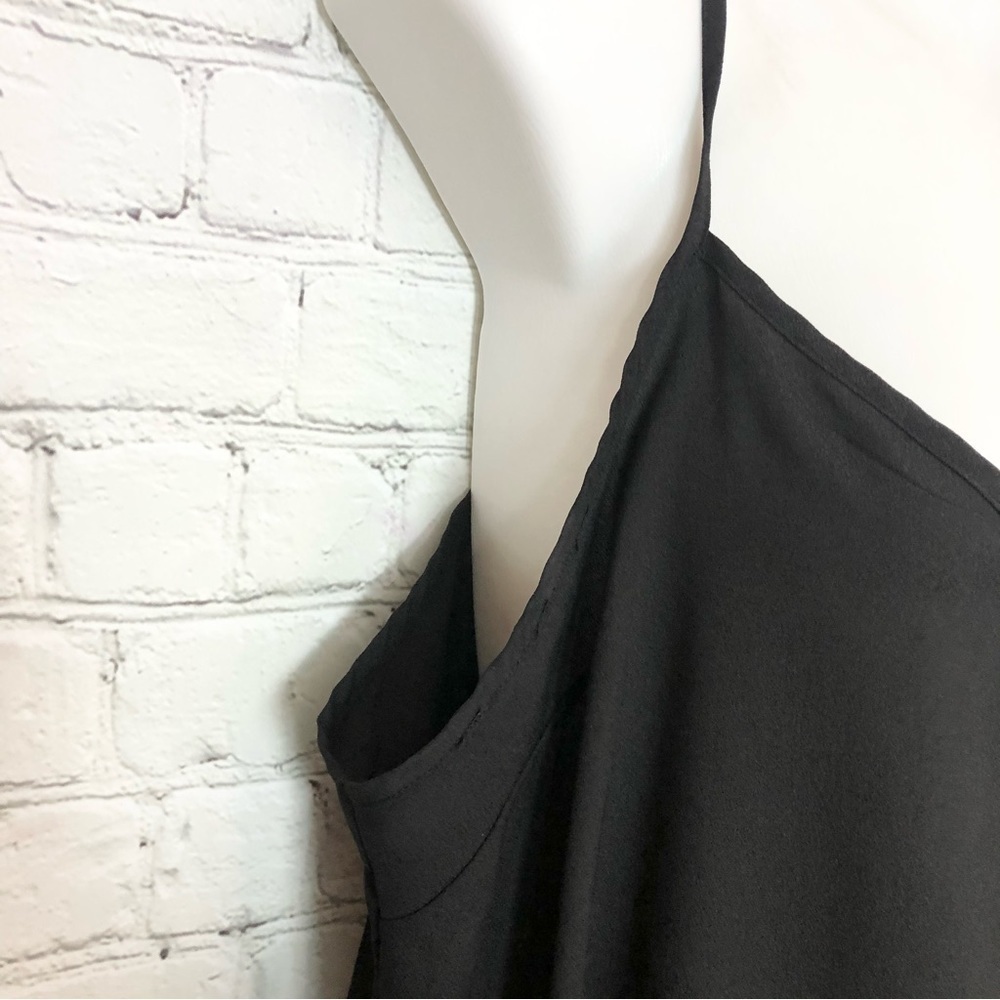 Black Sheer Spaghetti Strap Dress Small - Picture 7 of 8